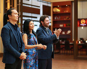 Production stills at the Master Chef Asia TV Show